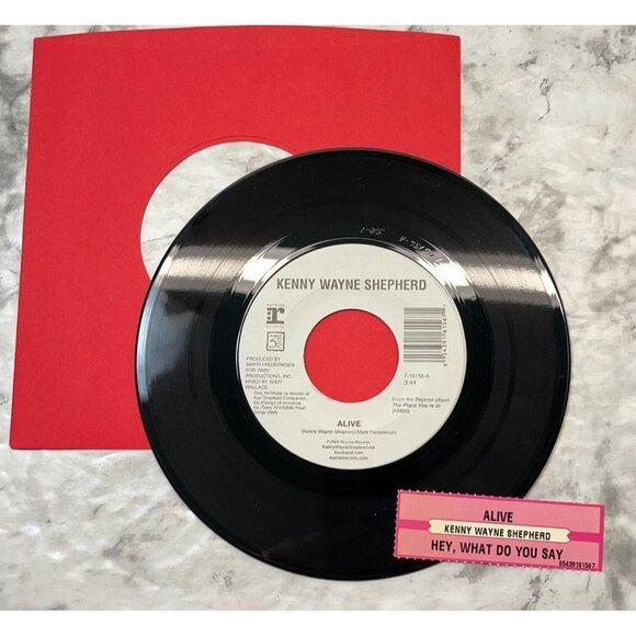 Kenny Wayne Shepherd Alive / Hey What Do You Say 45 Blues Rock 1997 Reprise - Picture 3 of 6